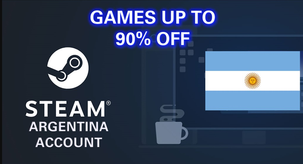 New Steam Account Argentina (Full access)
