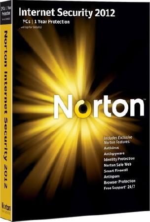 Norton Internet Security 2010/2011/2012: 1 ПК на 1 ГОД