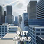 * 3D City: Megapolis * EPIC GAMES * (PC)
