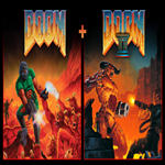 * DOOM + DOOM II * EPIC GAMES * (PC)