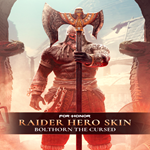* Bolthorn the Cursed – Raider Hero Skin – FOR HONOR *