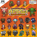 * NPC Set Demi-Human * EGS DLC * (PC)