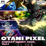 * OTANI PIXEL FANTASY ENEMY PACK Vol1 * EGS DLC * (PC