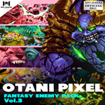 * OTANI PIXEL FANTASY ENEMY PACK Vol3 * EGS DLC * (PC