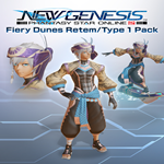 * PSO2:NGS - Fiery Dunes Retem/Type 1 Pack * EGS DLC *