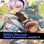 * RPG Maker Unite Default Character Facial Expression 