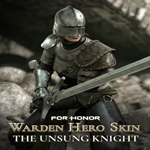 * The Unsung Knight – Warden Hero Skin – FOR HONOR * E