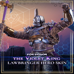 * The Violet King - Lawbringer Hero Skin - FOR HONOR *