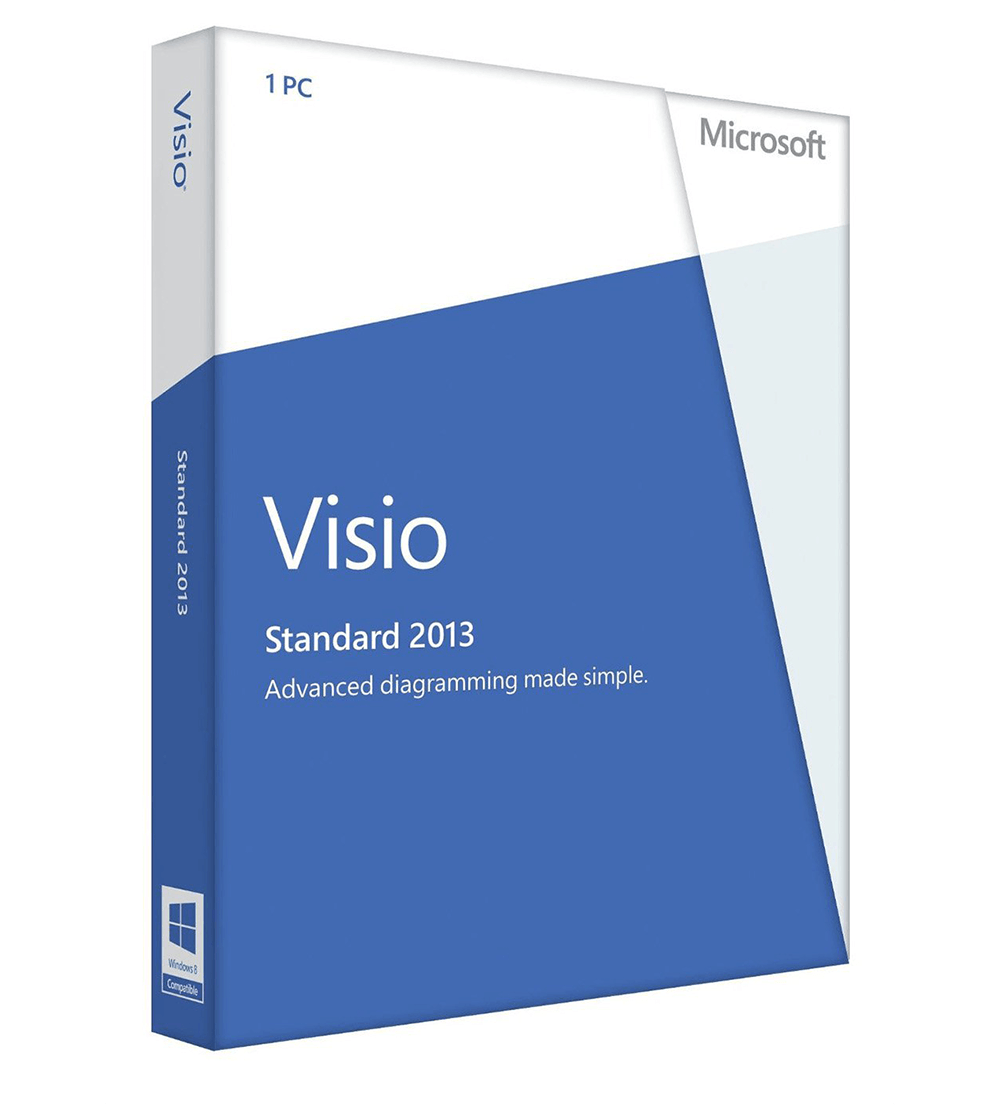 Купить Microsoft Visio Professional 2013 (x32-x64)