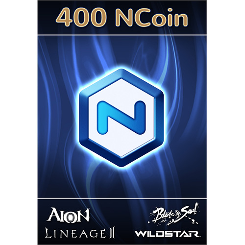 400 Ncsoft Ncoin USA/Blade & Soul,Aion,Lineage,WildStar