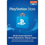 Playstation network 20$ 🔥(PSN) USA / Discount 🔥