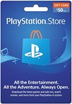 Playstation network 50$ 🔥 (PSN) USA + Discount 🔥