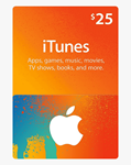 iTunes Gift Card $25 - USA (Digital Code) 🔥Discount🔥