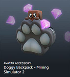 *КЛЮЧ** Doggy Backpack - Mining Simulator 2 **ROBLOX