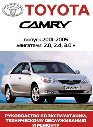 Toyota Camry 2001 - 2005. Мультимедийное руководство