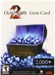 Guild Wars 2 Gem Card 2000 (SCAN / SCAN) + DISCOUNTS