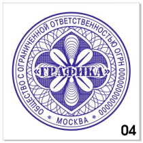 Узор для печати в векторном формате CDR № 04