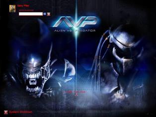 Экран приветствия для  Windows  Чужие 3