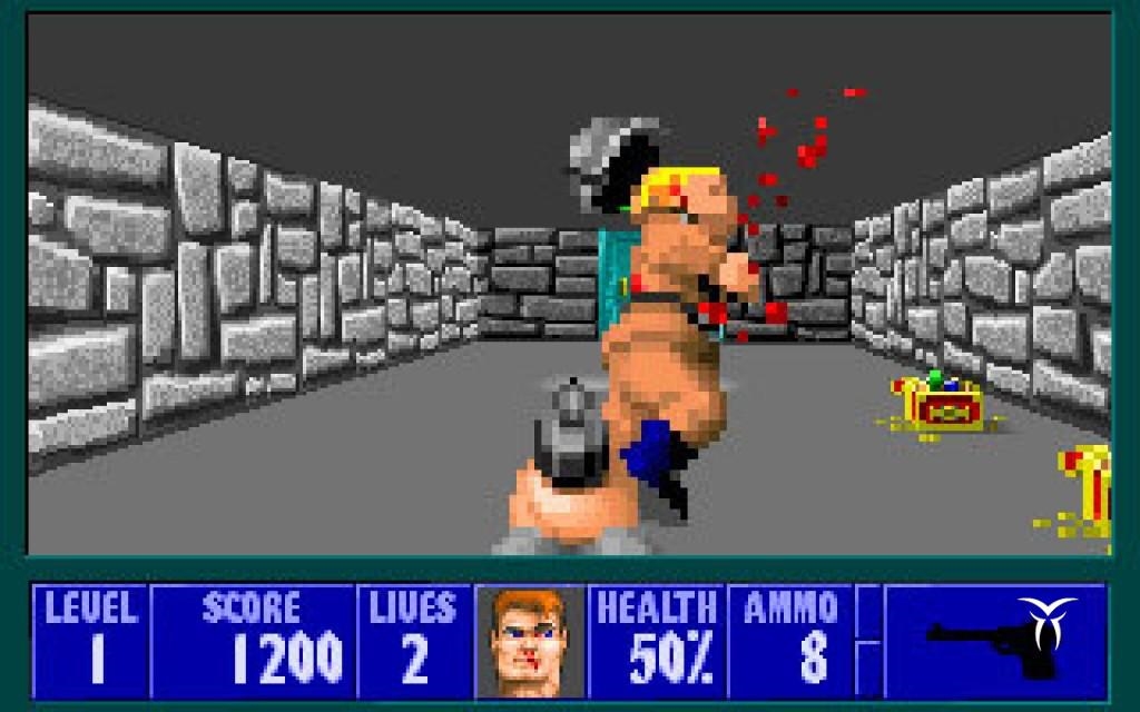 Wolfenstein 3d карта уровней