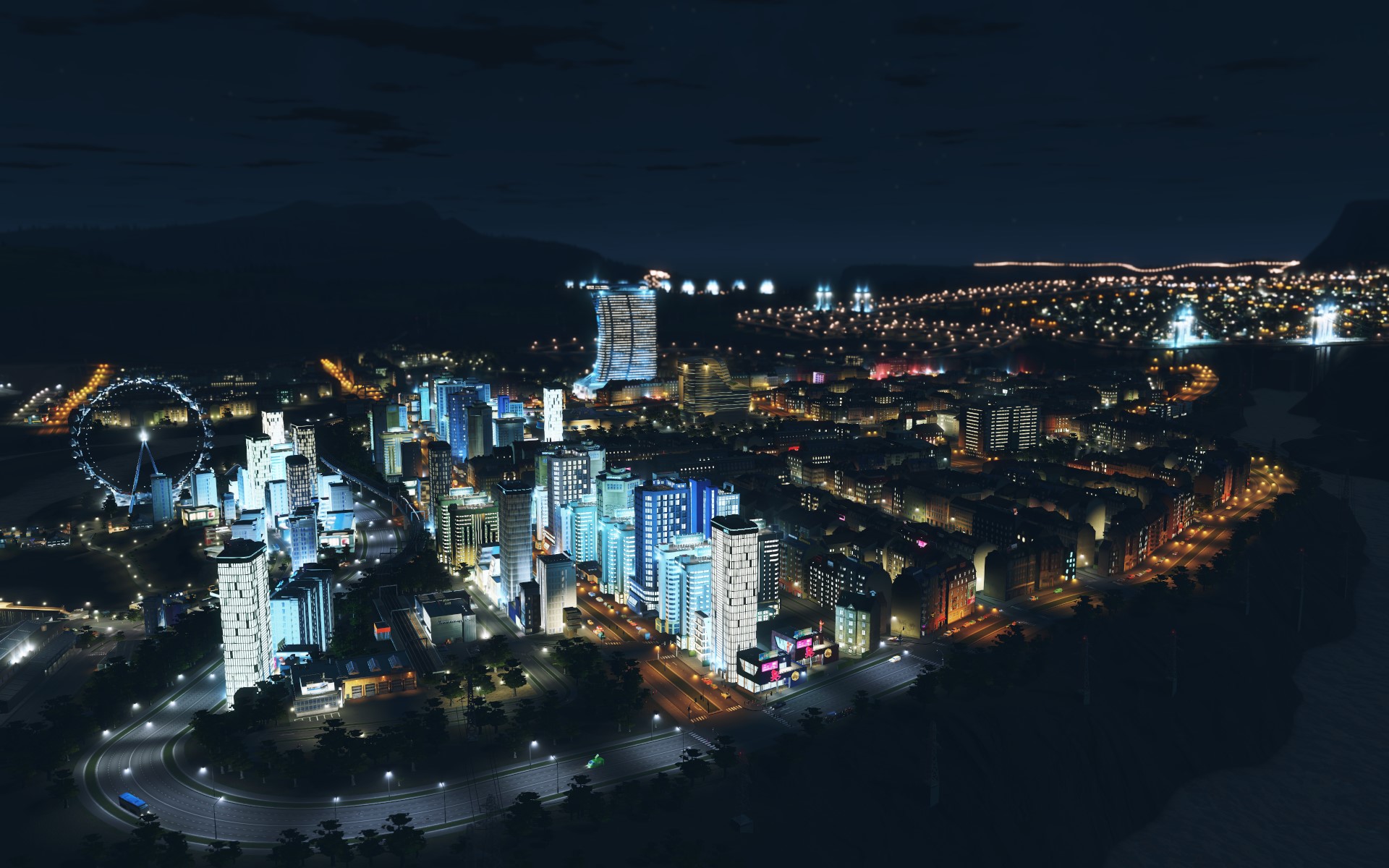 Cities Skylines  After Dark DLC (steam key) -- RU