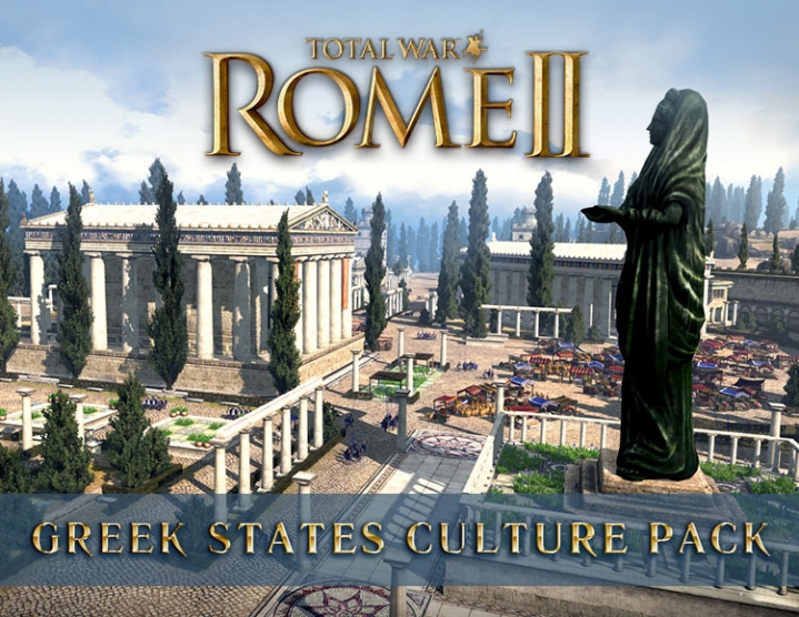 Total War Rome II Greek States Culture DLC Steam -- RU