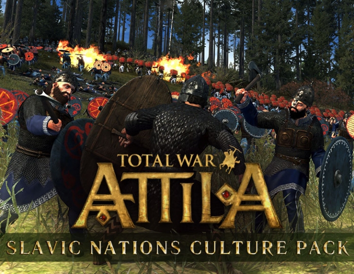 Total War Attila Slavic Nation Culture DLC Steam -- RU