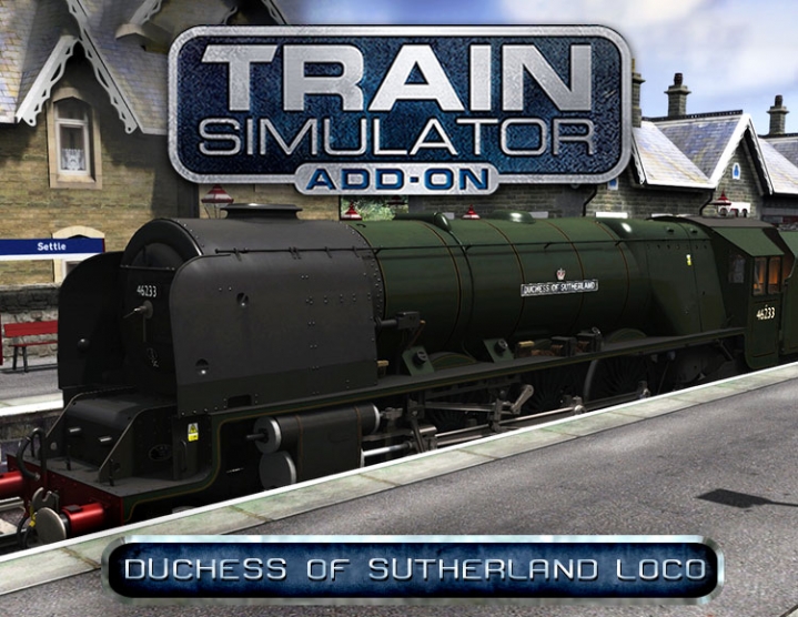 Train Simulator Duchess of Sutherland Loco Steam -- RU
