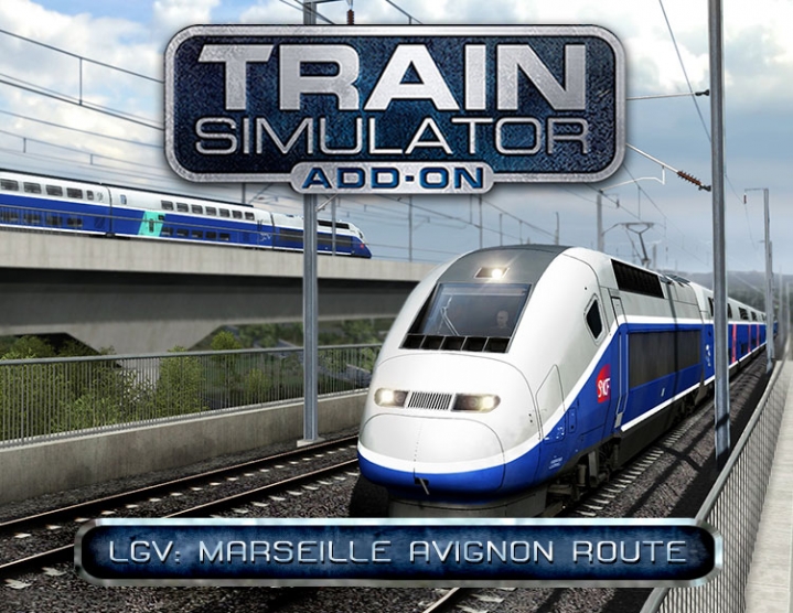 Train Simulator LGV Marseille Avignon Rout Steam -- RU