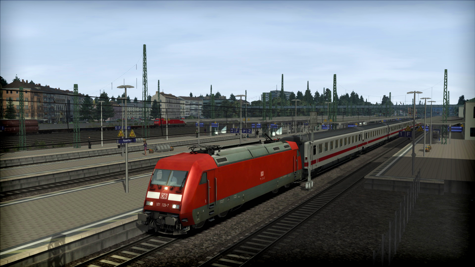 Train Simulator Munich  Rosenheim Route (steam) -- RU