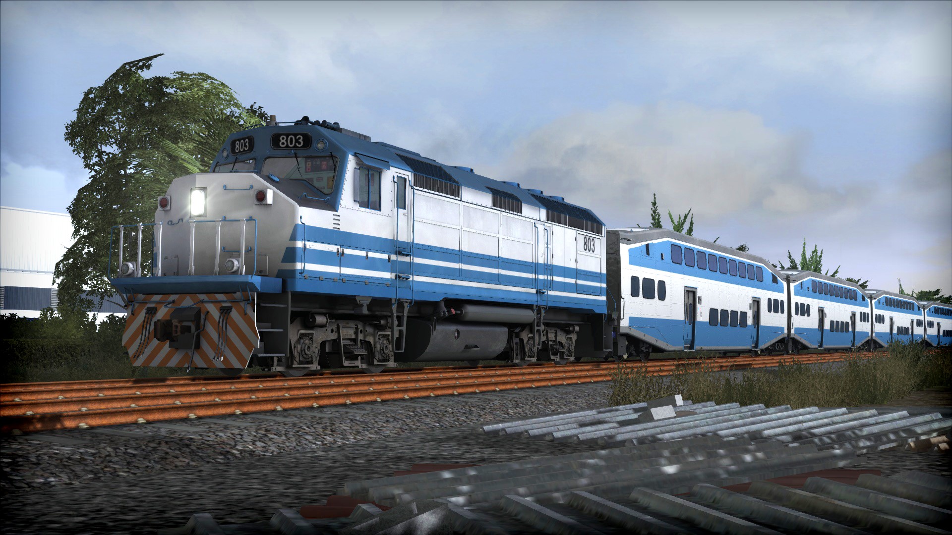 Train Simulator Miami Commuter F40PHL2 Steam -- RU