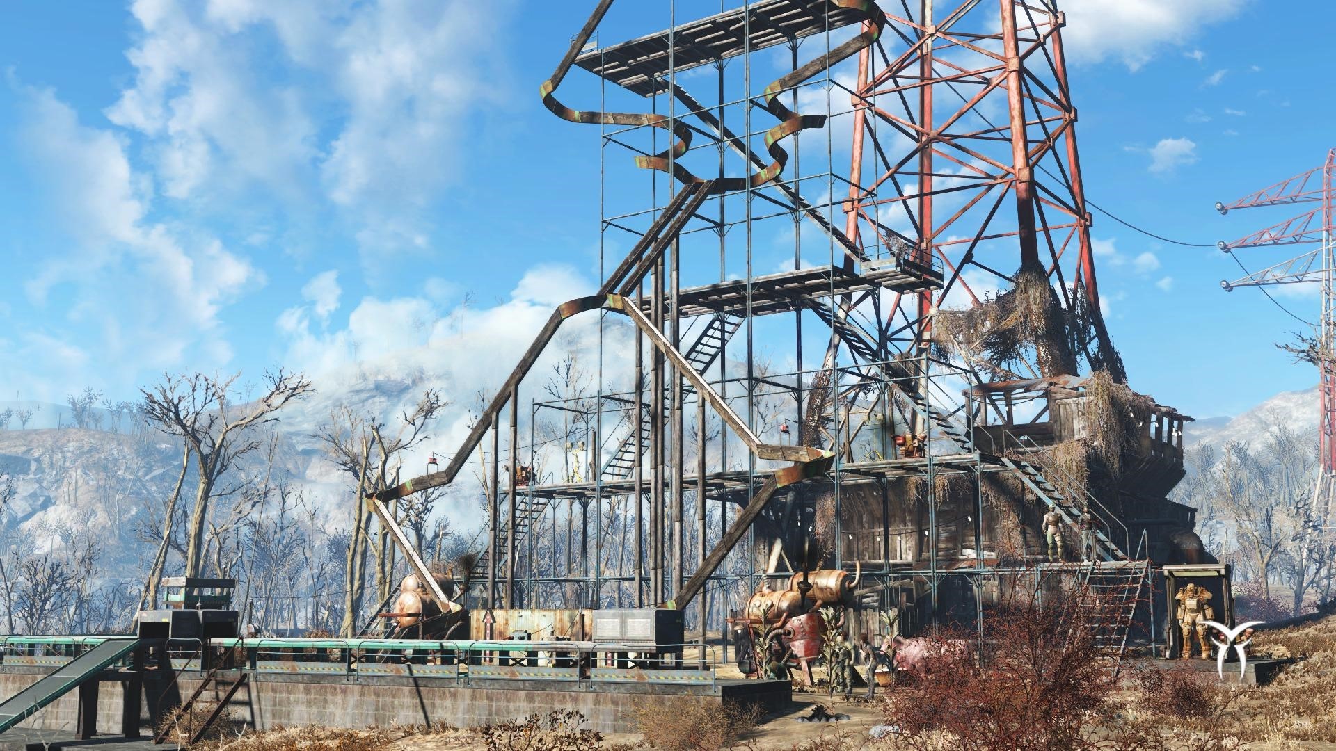 Fallout 4  Contraptions Workshop DLC (steam key) -- RU