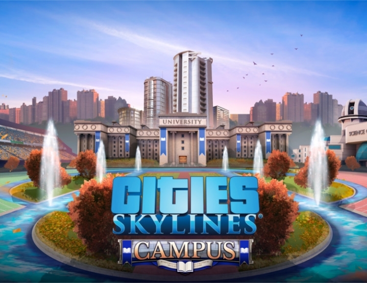 Cities Skylines  Campus (steam key) -- RU