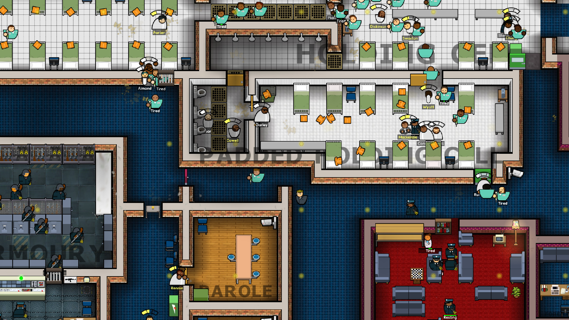 Prison Architect Psych Ward Wardens Ed DLC Steam -- RU