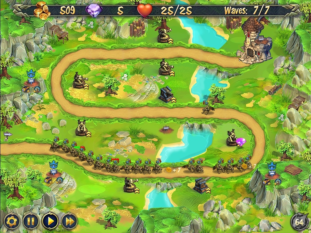 Royal Defense (itch.io) -- RU buy key for $2.07