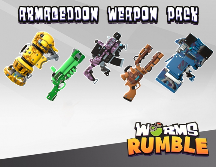 Worms Rumble Armageddon Weapon Skin Pack steam -- RU