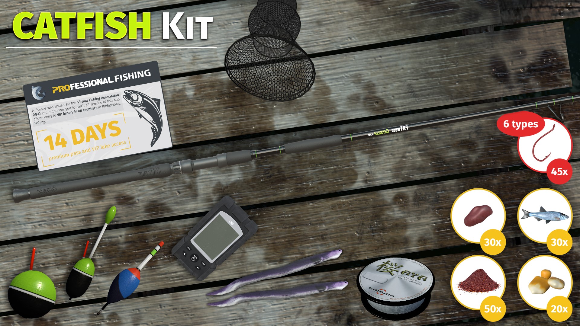 Buy Professional Fishing Catfish Kit (steam key) cheap, choose from  different sellers with different payment methods. Instant delivery.