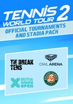 Tennis World Tour 2 - Tournaments Stadia DLC == RU