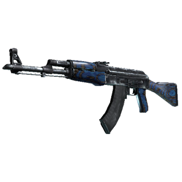 StatTrak™ AK-47 | Синий ламинат - Прямо с завода