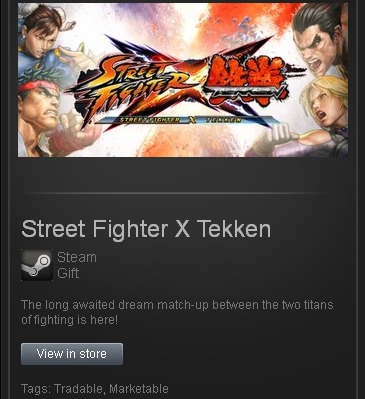 Street Fighter X Tekken (ROW) - STEAM Gift Region Free