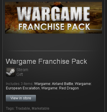 Wargame Franchise Pack (ROW) - STEAM Gift - Region Free
