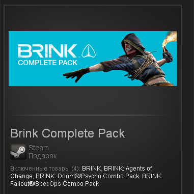 Brink Complete Pack (ROW) - Steam Gift - Region Free