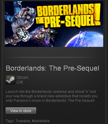 Borderlands: The Pre-Sequel - STEAM Gift - RU+CIS+UA