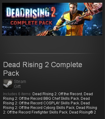 Dead Rising 2 Complete Pack - STEAM Gift Region RU+CIS