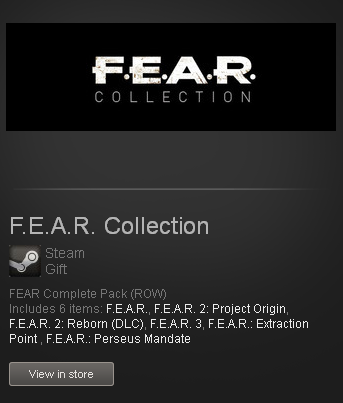 FEAR Complete Pack Collection - STEAM Gift - free / ROW