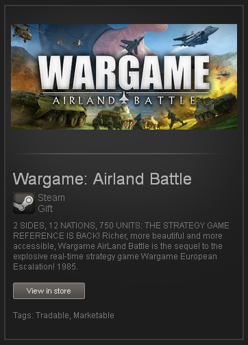 Wargame: Airland Battle - STEAM Gift / ROW / GLOBAL