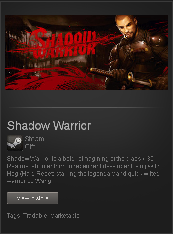 Shadow Warrior (ROW) - STEAM Gift - Region Free