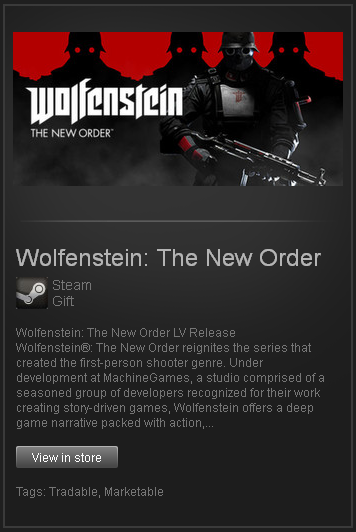W New Order German Edition - STEAM Gift - Region Free**