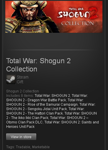 Total War SHOGUN 2 Collection - Steam Gift - ROW / free