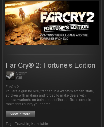 Far Cry 2 Fortunes Edition STEAM Gift - Region Free/ROW