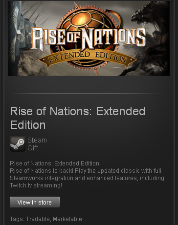 Rise of Nations Extended Edition - STEAM Gift RU+CIS+UA